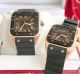 Fake Cartier Santos 100th Anniversary Lover Watch - Men 51mm and Lady 35mm (2)_th.jpg